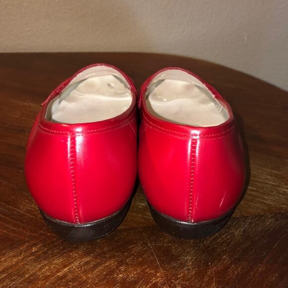 Johansen Preppy Academia Studious Preppy Academia Red Leather Penny Loafers - Picture 7 of 10